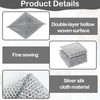 Girihe 8 PCS Metal Scourers, Miracle Cleaning Cloth Double Wire