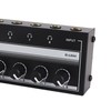 8 Channel Headphone Amplifier, Portable Metal Stereo Audio Amplifier with