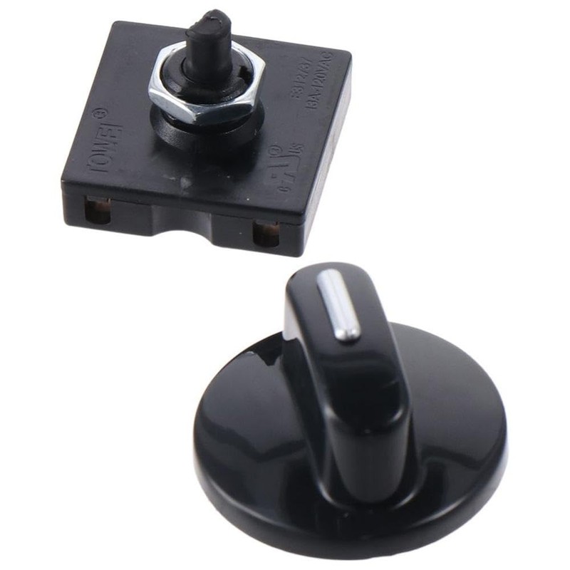 AllGIFT Rotary Switch Speed Selector 13A-125V/10A-250V Universal 4 Position 3