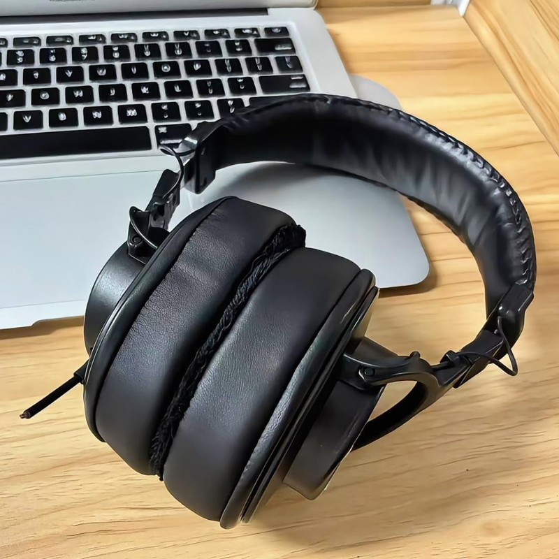 XRHTONG Soft Cloth Ear Pads Compatible with Sony MDR-7506 MDR-V6