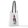 CafePress Christmas Beagle Polyester Tote Bag 16"x16"