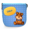 Children Shoulder Bag with name Emilio and Motif with Bear