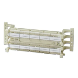 Leviton 41AB2-1F4 GigaMax 5E 110-Style Wiring Block, Wall Mount with Legs Kit, Cat 5E with C4S, 100-Pair