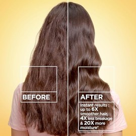 Garnier Whole Blends Honey Treasures Hair Honey Repairing Serum for Long, Damaged Hair, 5.1 Fl Oz, 2-Count (Packaging May Vary)
