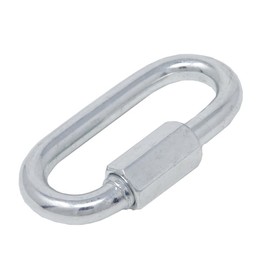 Chain Quick Release 10 mm Thickness » Screwable » Galvanised Steel » Pack of 3 NG 10 Quick Connectors Rapid Links Screw Emergency Link Wire Rope Accessories Chain Connector