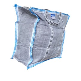 Large Heavy Duty Laundary Bags For Moving House, Storage and Shopping with strong Zip and Handle, Ghana must go Bag. (L)