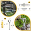 Sanuke Wire Rope Crimp Kit, 328ft 1/16 Inch Wire Rope
