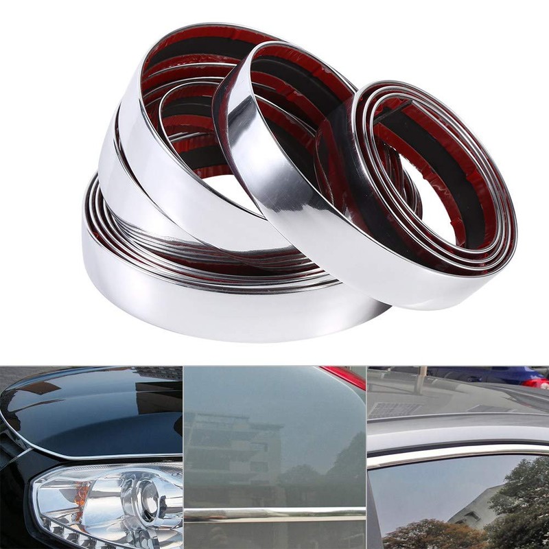 Qiilu Bumper Protector Strip, Universal Car Interior Exterior Bumper Protector