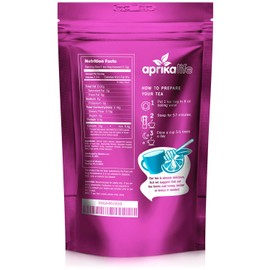 Aprika Life – Immune Support Tea with Soothing, Delicious Lemon Balm, Peppermint, Rose Hips, Chamomile, Lavender, Lemongrass. Rich in Vitamins & Antioxidants - 60 Bags…