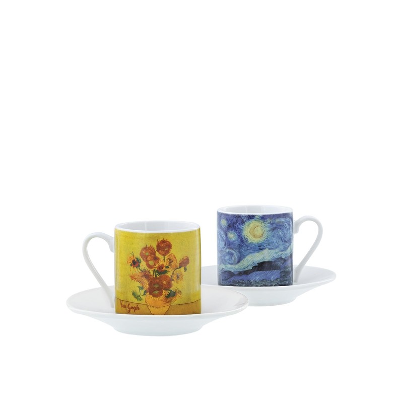 Arty Van Gogh - Set di 2 Tazze