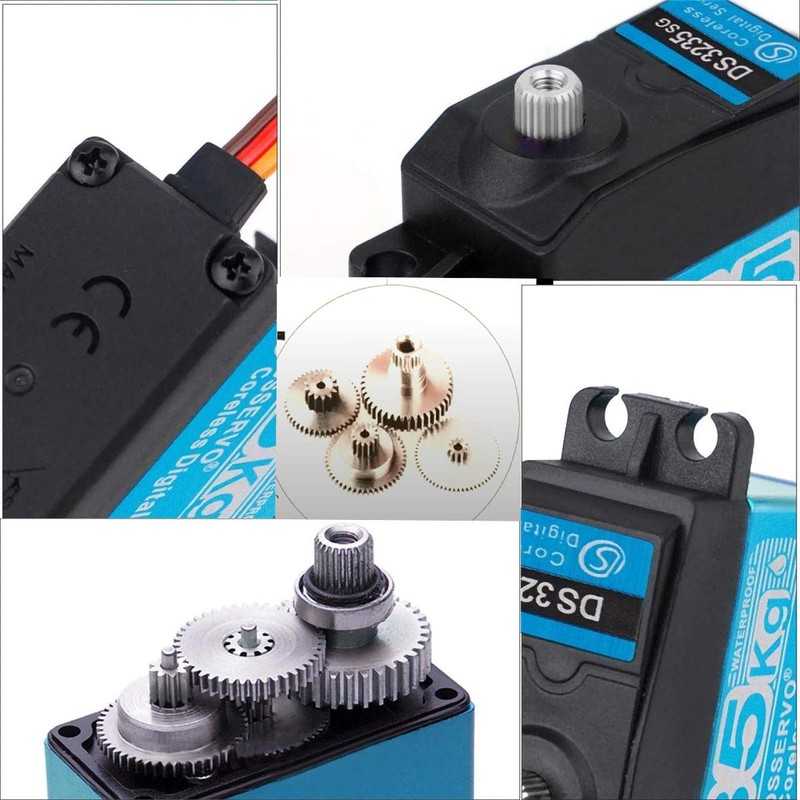 LJWRC 35kg servo high Torque Coreless Motor servo for RC