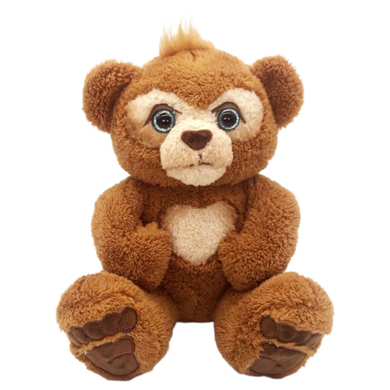 25cm Cute Bear Plush Toy Electric Music Bear Lovely Stuffed