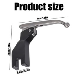 P369 Bead Sequin Special Presser Foot, Wedding Dress Bead Fabric Sewing Machine Straight Stitch Feet for JUKI Sewing Machine Accessories (Black)