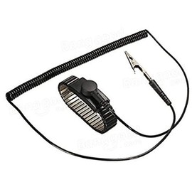 Jekewin Anti Static Metal Bracelet ESD Adjustable Wrist Strap Discharge Band Ground Metal Bracelet