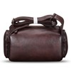 IVTG Genuine Leather Messenger Bag for Men Crossbody Shoulder Pack