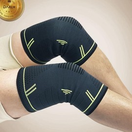 allpinhot2 (Allfin) Knee Protector 2P Joint Love Dynamic Pro Sleeve for Hiking, Health, Running, Basketball