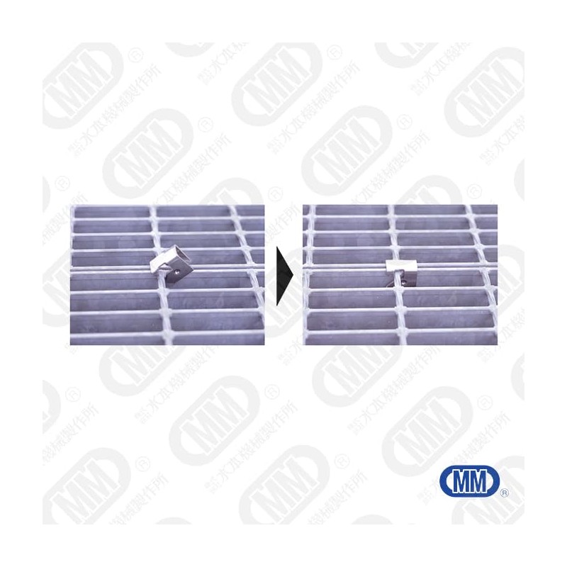 MM Suimoto Kisakusho SUS304 Stainless Steel Grating Clip GCI-2