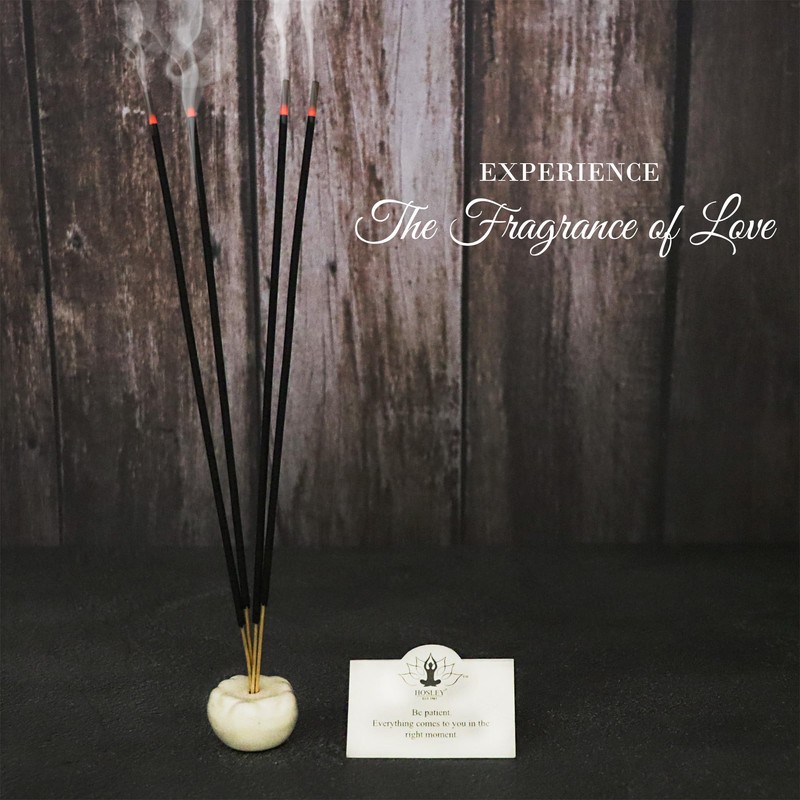 Hosley Black Cherry Fragrance Incense Sticks Essential Oils Infusion for