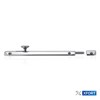 XFORT® 4 Inch Polished Chrome Surface Bolt, Heavy Duty Internal