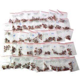 WINGONEER 1000PCS Set Kit 50pcs Value 50V Ceramic Capacitor Assortment Kit Kit