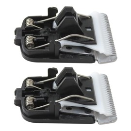 2 Pack Replacement Blade for Manscaped The Lawn Mower Electric Groin Hair Trimmer Blade, Fit for Manscaped Lawn Mower 2.0, Black