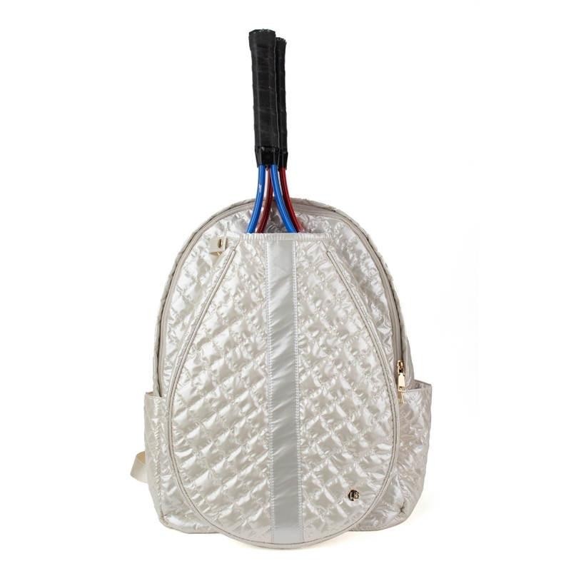 Jennifer Collection Tennis Bag - Color: Snow