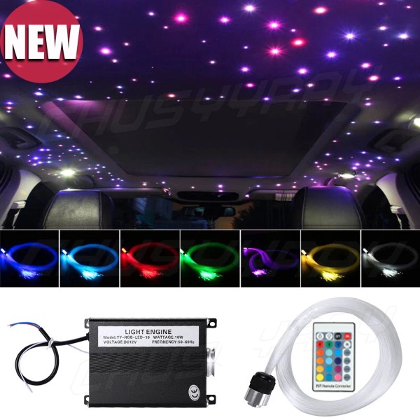 CHUSYYRAY 12V DIY Audio Fiber Optic Star Light kit For