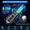 Super Bright Rechargeable Flashlight 1200000 High Lumens,Led Powerful Flashlights with