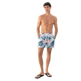 Mey Bade Leaf Waltz 2420012 Men's Swimwear, multi-coloured, L
