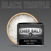 CHEF SALT Sampler Set of 3 Shaker Jars: Black Truffle
