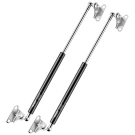 Vepagoo 580MM 300N/67lb Gas Struts Universal adjustable 23inch Lift Support Springs with Mounting Kit for Ottoman Bed, Heavy lid, Floor Hatch Door, and Other Custom Heavy Duty Project, 2PCS