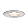 Paulmann 93882 LED Einbauleuchte Coin flache Einbaustrahler Slim Deckenspot rund