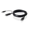 IOGEAR 6 Ft. Active 4K60Hz HDMI to DisplayPort Cable