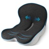 Truck Driver Seat Cushion, Memory Foam L-Shaped Ergonomic Cushion for