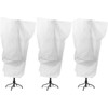 Alpurple 3 Packs Winter Drawstring Plant Covers - 47" X