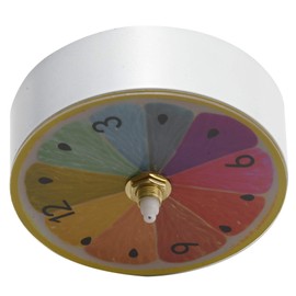 Aswalling Lemon Pattern Kitchen Refrigerator Fridge Magnet Portable Wall Clock Arabic Numeral Magmatic Clock Home Decoration