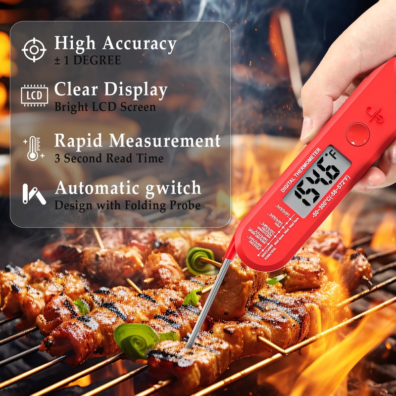ModHm Digital Meat Thermometer – Fast & Accurate Wireless Food