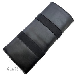 GLASS FROG Scissor Case Roll Type, Scissor Storage Tool for Carrying (Black)
