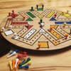 Wooden Board Game Flying Chess Peg Board Game Family Game