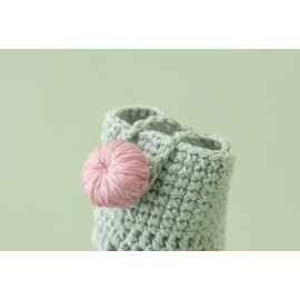 Fluffy Tofu Handmade Pet Loss Garbage Bag Storage Case, Cute Coloring, Cherry Blossom Poop Bag Case, For Walking Dogs, For Walks, Portable, Lead, Pet Supplies, For Small Dogs, Medium Dogs, Large Dogs,