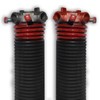 DURA-LIFT .225 x 2" x 27" Torsion Garage Springs (Red,