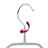 Mawa 42/FT Silhouette Ultra Thin Hanger, Pack of 24, Silver,