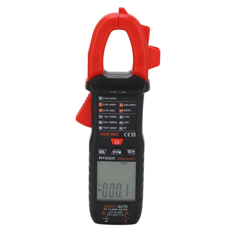 MAYILON Digital Clamp Meter Smart AC Multimeter Amp Ohm Volt