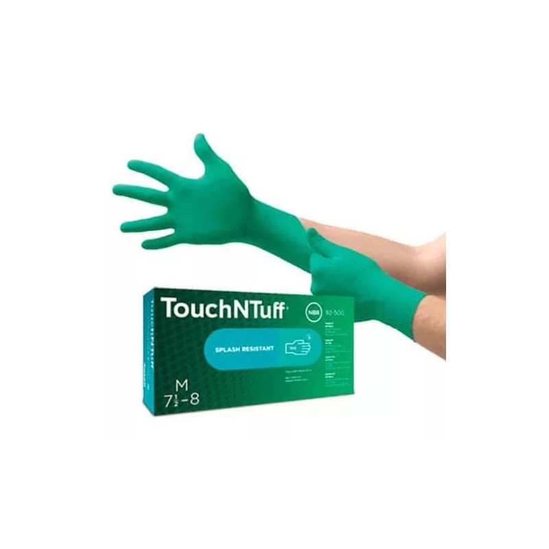 Ansell Guante De Nitrilo Touchntuff 92-600 Talla S