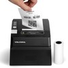 Volcora Thermal Receipt Printer, 80mm POS Printer w/Auto Cutter, USB/Bluetooth