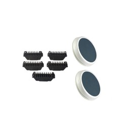 5X Wide Replacement Thermicon Refill Tips + 2 Large Buffer Refills for NONO Hair Removal Epilator 8800 Mini Pro 3 and Pro 5