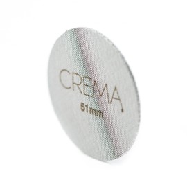 Crema Coffee Products | 51mm Puck Screen | 1.7mm thick | Optimize your Extrations | Balanced Water Flow | 51mm