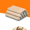 120 PCS 13/32" x 1 1/2" Twill Wooden Dowel Pins