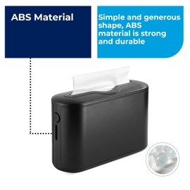 Countertop Paper Towel Dispenser, Multifold Hand Towel Dispenser, Napkin Dispenser for Kitchen, Bathroom, Toilet, Bedroom