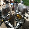 Universal Motorcycle Windscreen Wind Shield Wind Deflector for 5 -